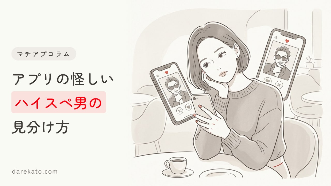 女性必見！マッチングアプリ内で「怪しいハイスペ男」の嘘を見抜くコツ
